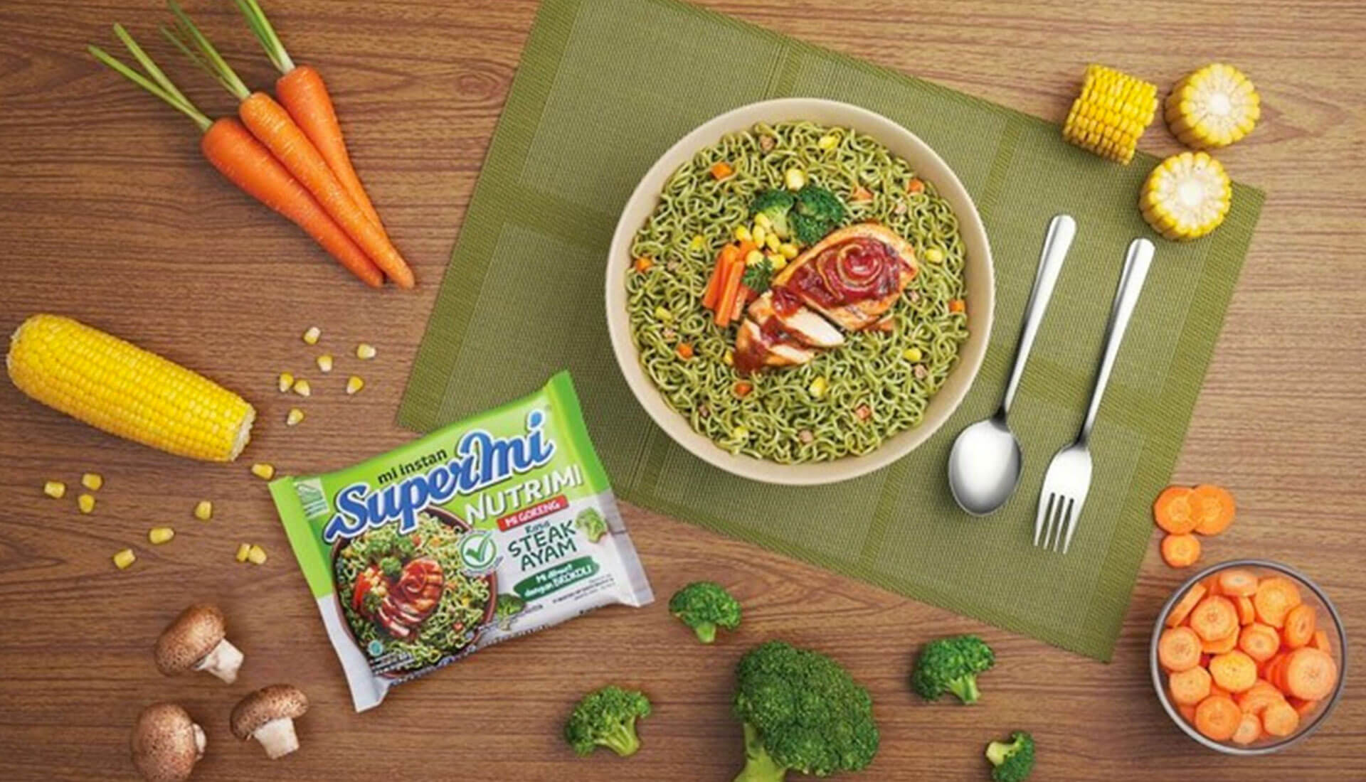 Supermi Nutrimi pilihan enak dan lebih baik untuk masyarakat!